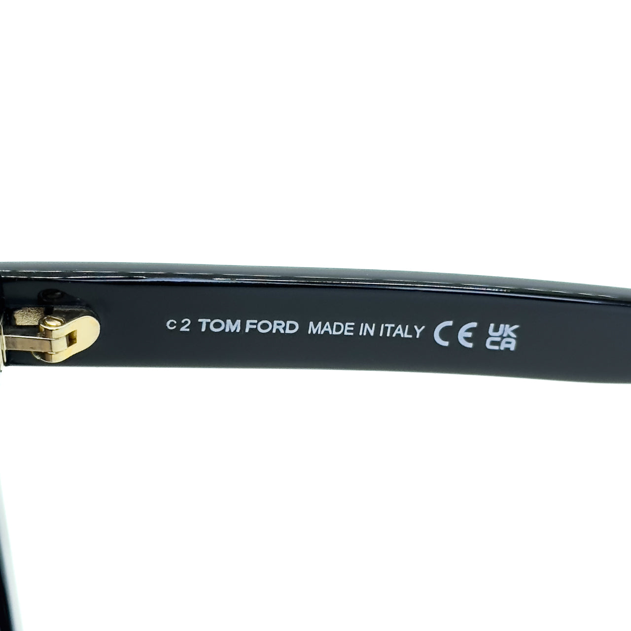 TOM FORD]トムフォード サングラス TF952 Selby ブラック グレー UV 