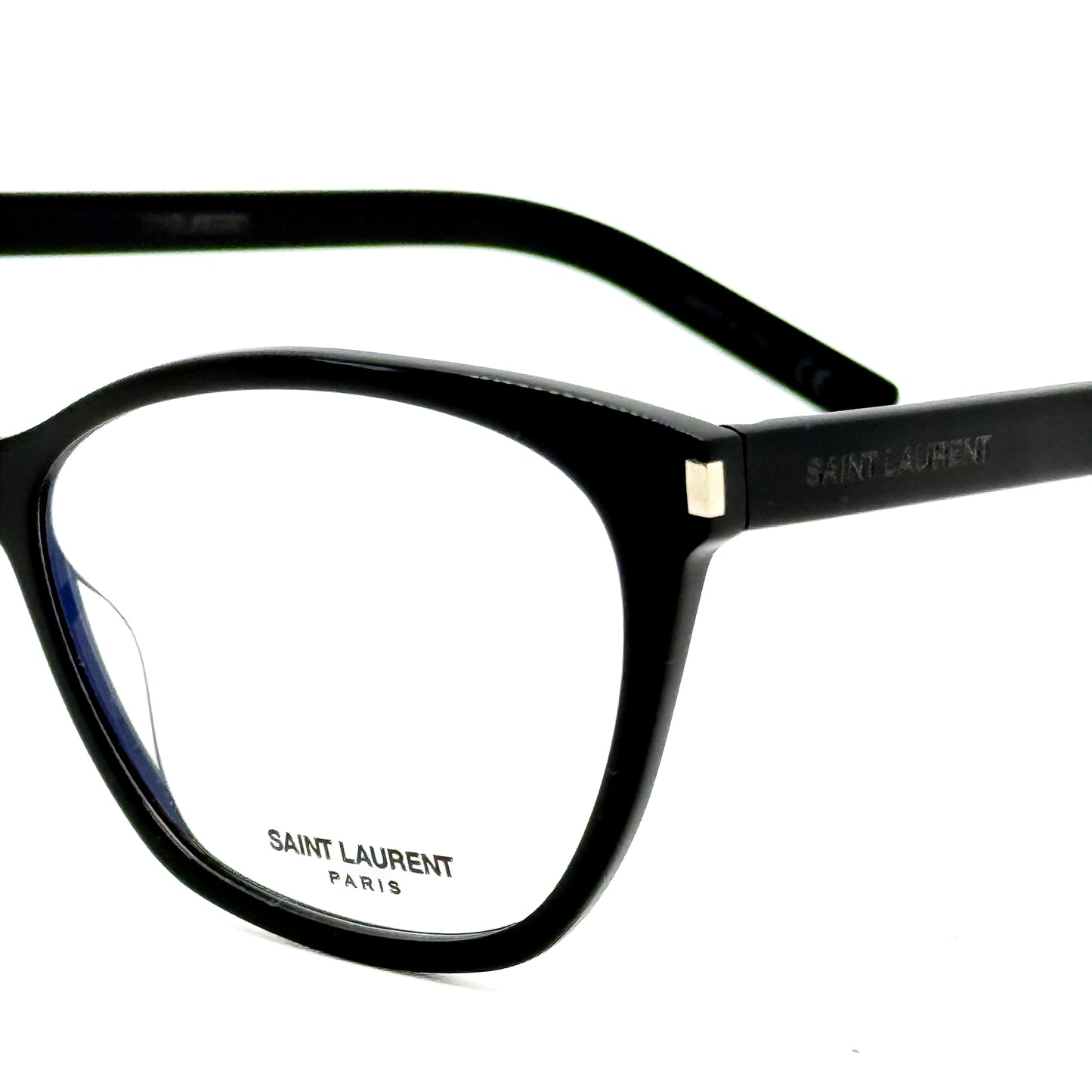 [SAINT LAURENT]サンローラン メガネ SL287 Slim 001 ブラック デモレンズ