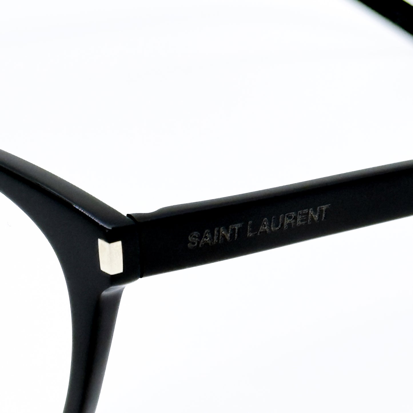 [SAINT LAURENT]サンローラン メガネ SL287 Slim 001 ブラック デモレンズ