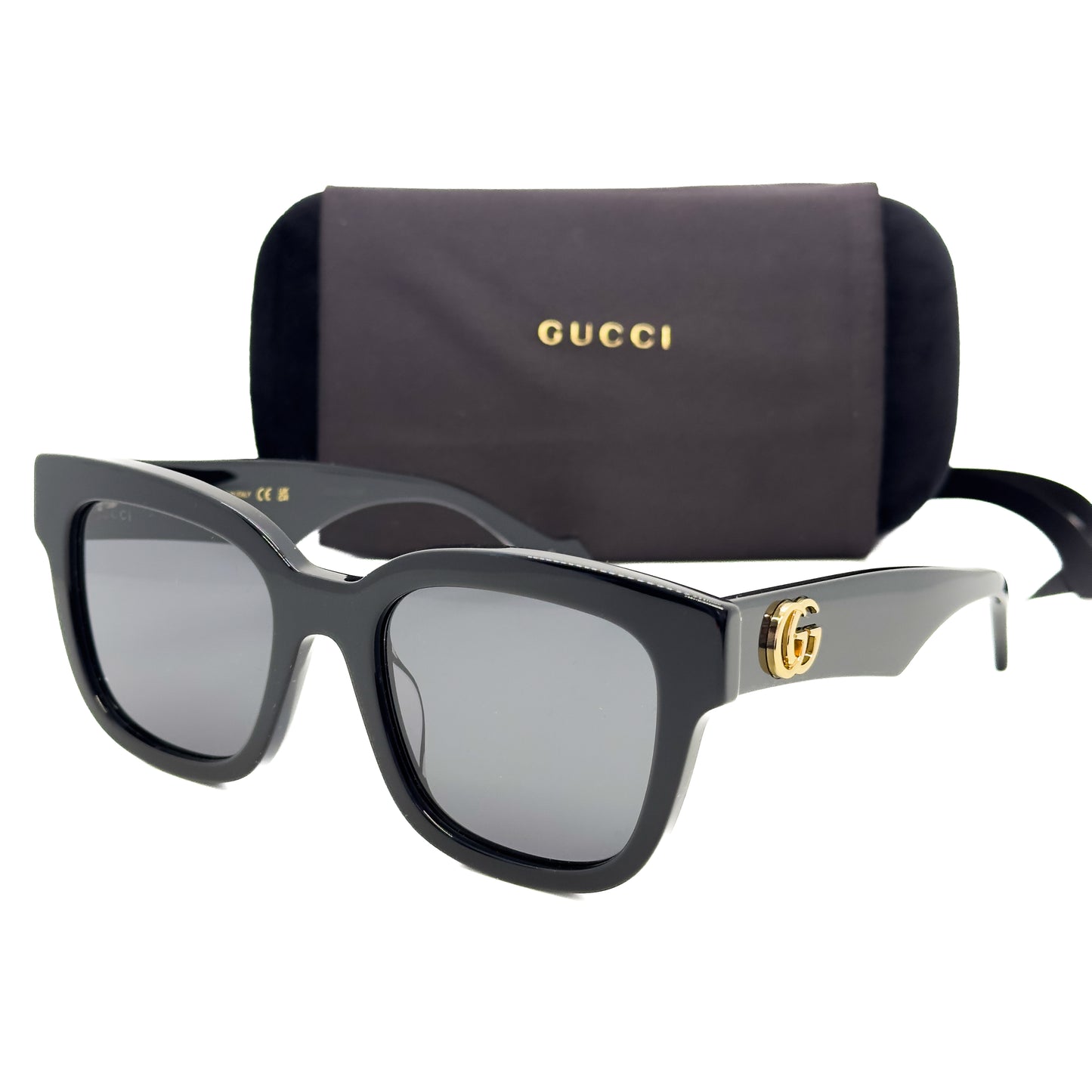 [GUCCI]グッチ サングラス GG0998S 52mm ブラック アジアンフィット