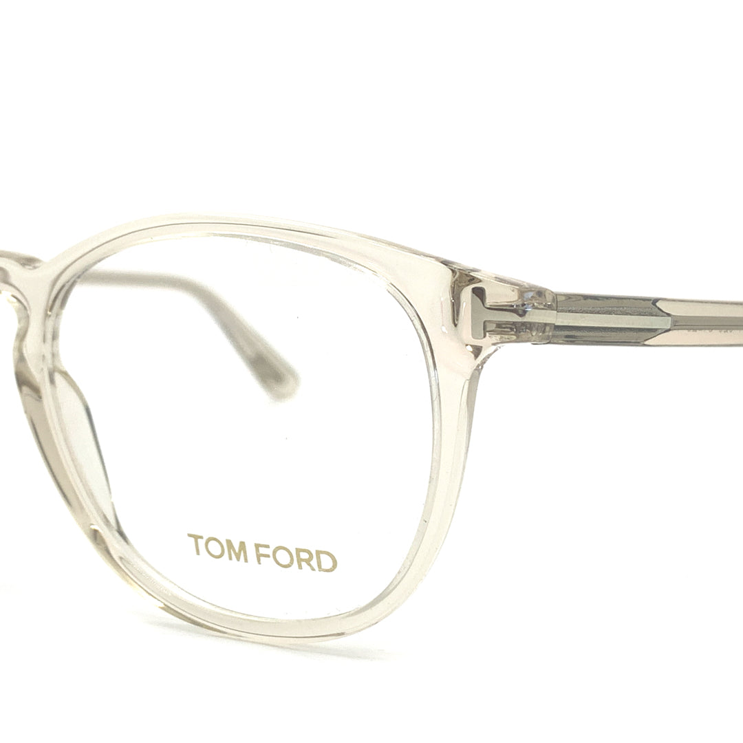 TOM FORD]トムフォード メガネ FT5401 グレー シルバー デモレンズ