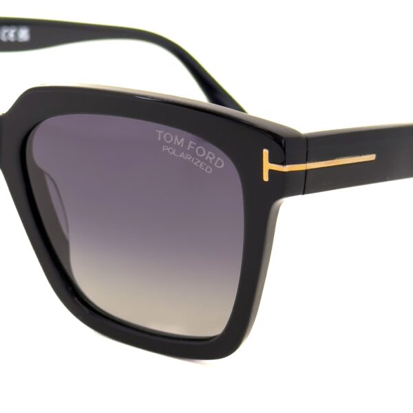 TOM FORD]トムフォード サングラス TF952 Selby ブラック グレー UV