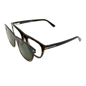 [TOM FORD]トムフォード メガネ+クリップオンサングラス TF5895-B ブルーライトカット+UVカットレンズ