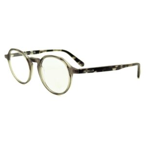 Moncler Oval Eyeglasses ML5120 001 Transparent Gray 47mm